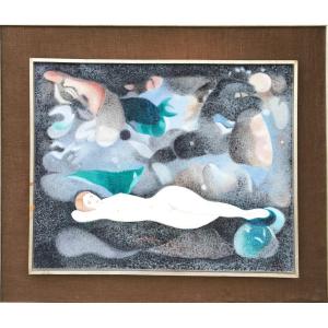 20th Century Painting, Oil On Canvas, Juan Navarro Ramon