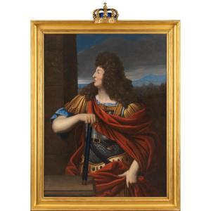 Louis XIV As A Roman General – Workshop Of Pierre Mignard (1612 – 1695)
