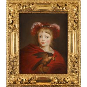 Young Prince With A Falcon. 17th-century Dutch School