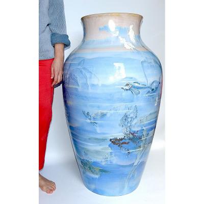 Important Art Nouveau Vase Circa 1920