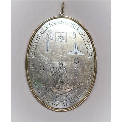 Franc Masonry, Large Award Plaque 1810