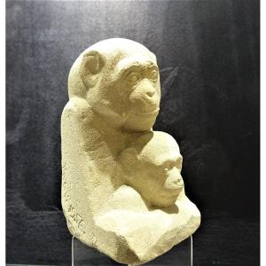 Ponomarew Stone Sculpture 1956