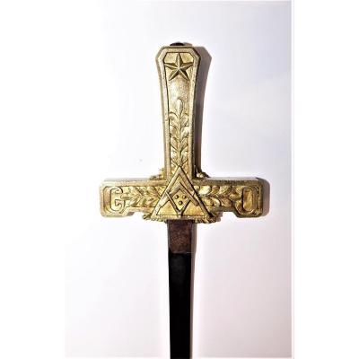 Freemasonry, Ritual Sword Late XIXth