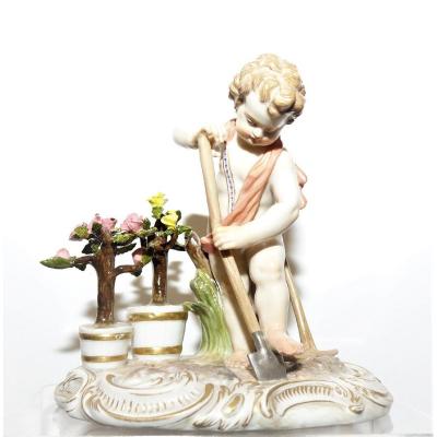 MEISSEN " le JARDINIER " 19 ème