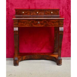 Empire Period Mahogany Tiered Desk