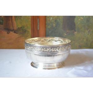 19th Century Sterling Silver Fruit Bowl
