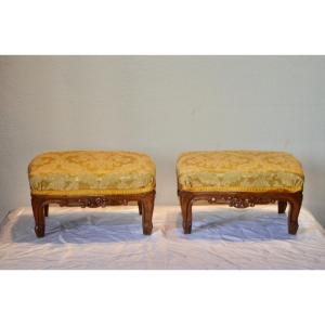 Pair Of Foot Rests 19th Century