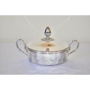 Vegetable Dish In Sterling Silver Early 19th Century