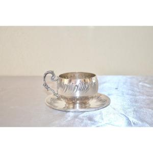 Cup In Sterling Silver 19th Century