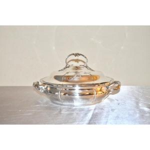 Vegetable Dish In Sterling Silver By Odiot Late 19th Century