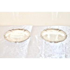 Pair Of Cups In Sterling Silver From Puiforcat 