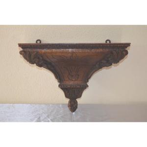 18th Century Oak Wall Console