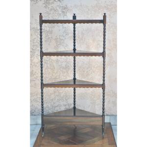 Rosewood Corner Shelves Early 19th Century