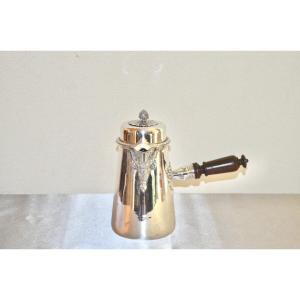 Sterling Silver Chocolate Pot By Georges Falkenberg