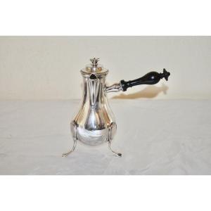 Selfish Jug In Solid Silver Early 19th Century 2nd Coq Paris