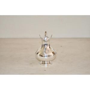 Small Solid Silver Jug From The Napoleon III Period 