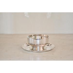 Solid Silver Caviar Bowl By émile Puiforcat 