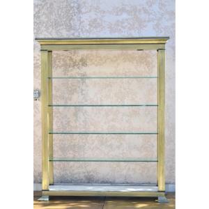 Brass Bookcase From The 70s/80s 