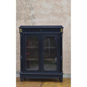 Napoleon III Period Display Case/bookcase 