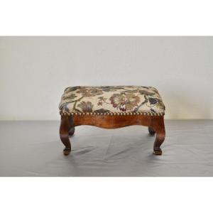 Louis Philippe Period Walnut Footrest