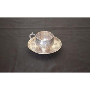 Solid Silver Mug 19th Century