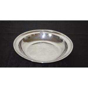 Solid Silver Platter, Late 18th Century