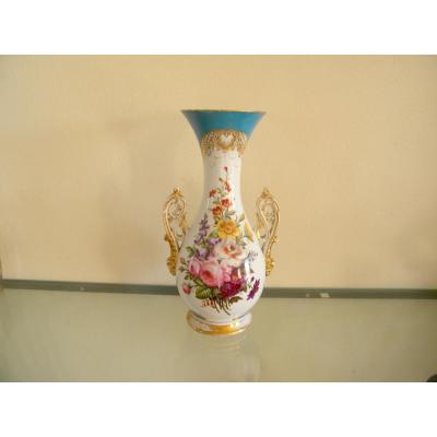 Porcelain Vase Vieux Paris
