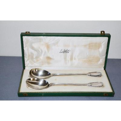 Covered Salad Sterling Silver Minerve