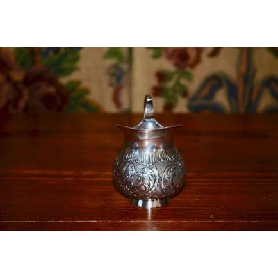 Milk Pot In Sterling Silver Holland 19th Century