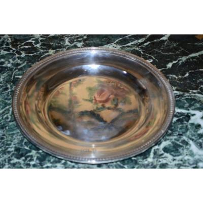 Round Flat In Sterling Silver Empire Time