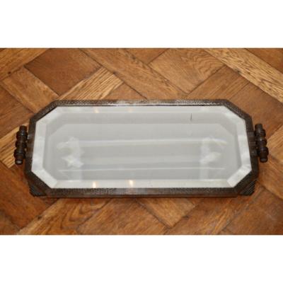 Art Deco Wrought Iron Tray