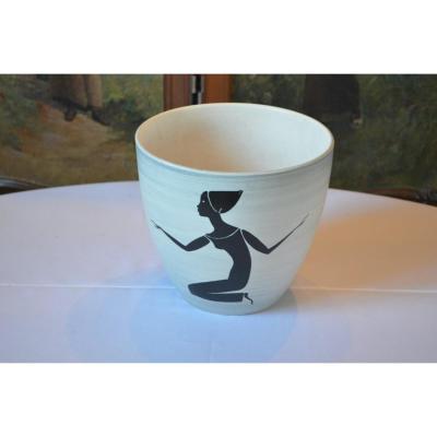 Paul Milet Art Deco Ceramic Planter