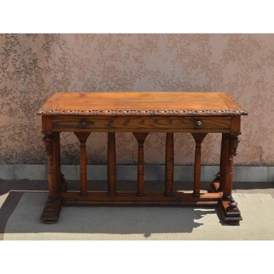 Middle Table Of Renaissance Style XIXth Century