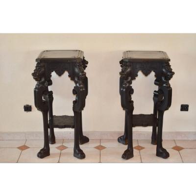 Pair Of Harnesses With Chimera Napoleon III Period