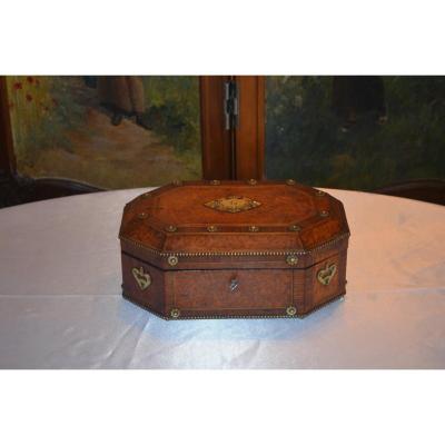 Napoleon III Jewelry Box Signed Diehl