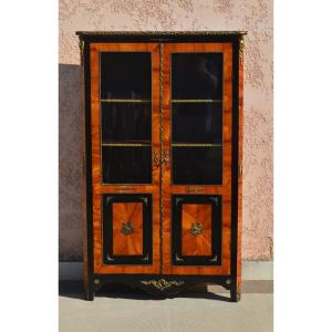 19th Century Marquetry Library