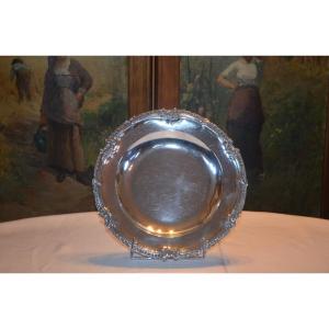 Hollow Dish In Sterling Silver 19th Century