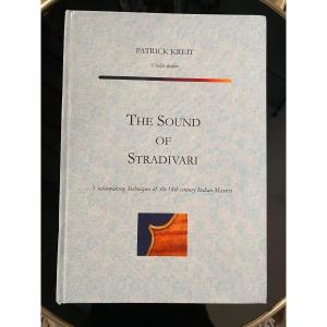 Rare Book The Sound Of Stradivari Patrick Kreit Stradivarius Luthier 1st Edition 