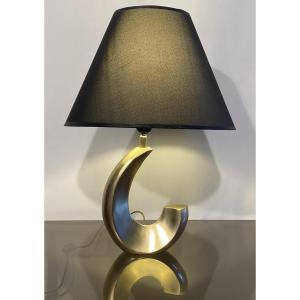 Brass Table Lamp 1970 Luis Laplace Interest