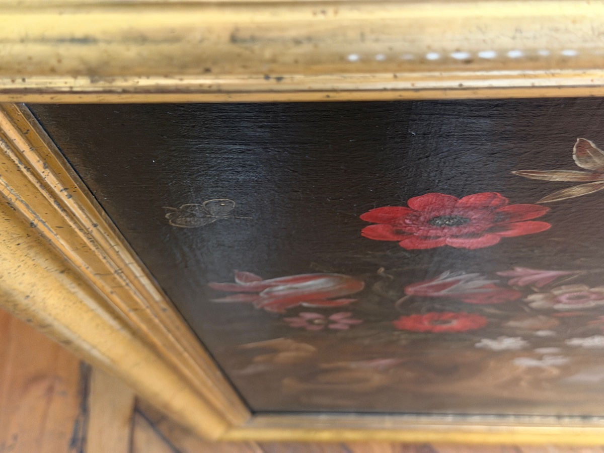Natura Morta Con Fiori – Attribuita Al Maestro Dei Vasi Grotteschi – XVII Secolo-photo-8
