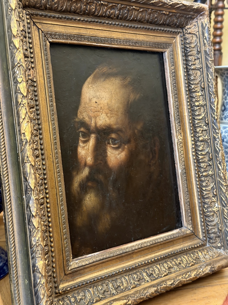 Studio Caravaggista Italiano – Olio su Tavola – Fine XVI / Inizi XVII Secolo-photo-6