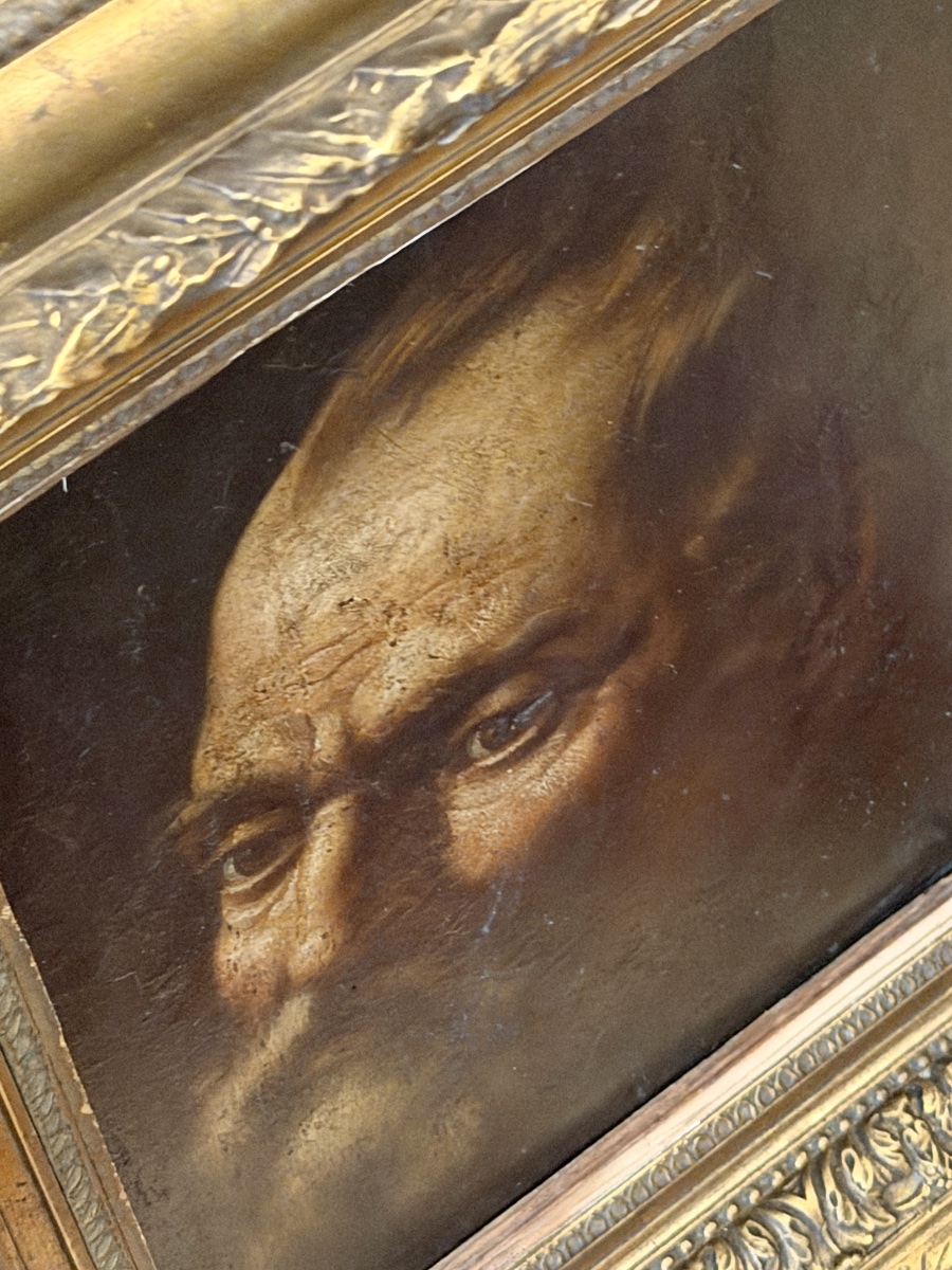 Studio Caravaggista Italiano – Olio su Tavola – Fine XVI / Inizi XVII Secolo-photo-7