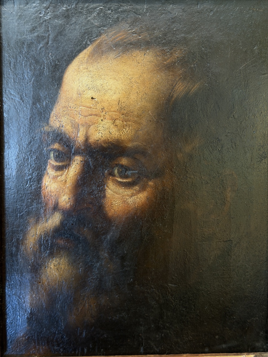 Studio Caravaggista Italiano – Olio su Tavola – Fine XVI / Inizi XVII Secolo
