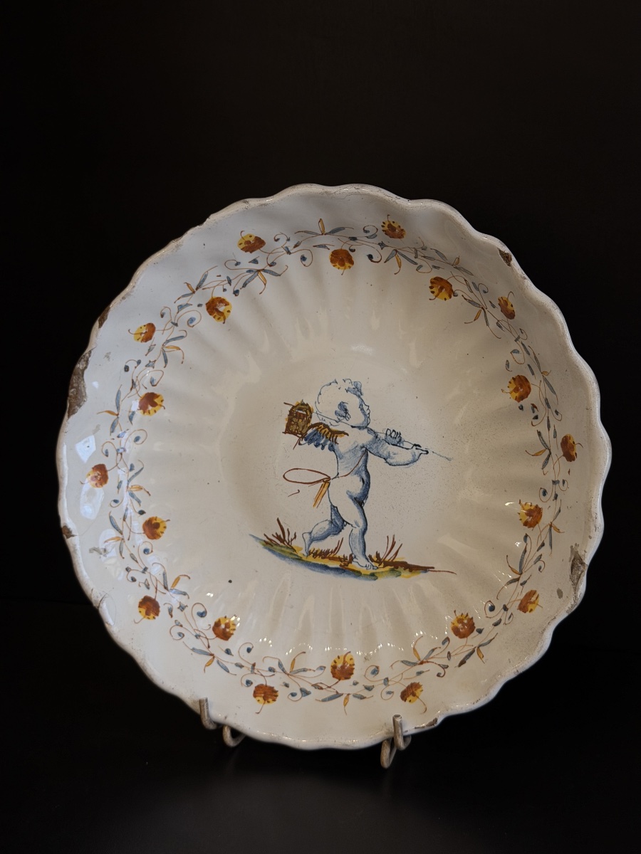 Crespina in maiolica compendiaria, Faenza, fine XVI secolo-photo-2
