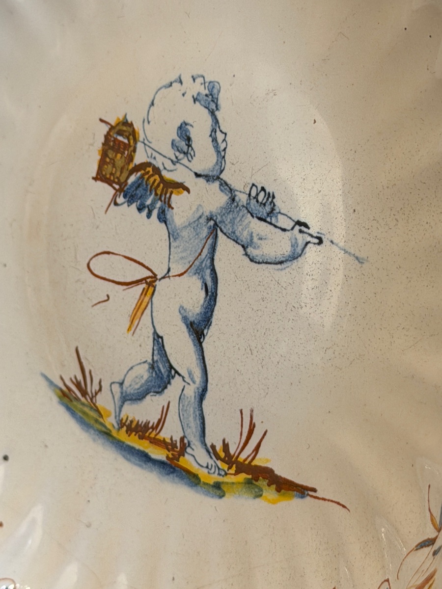 Crespina in maiolica compendiaria, Faenza, fine XVI secolo-photo-3