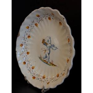 Crespina in maiolica compendiaria, Faenza, fine XVI secolo