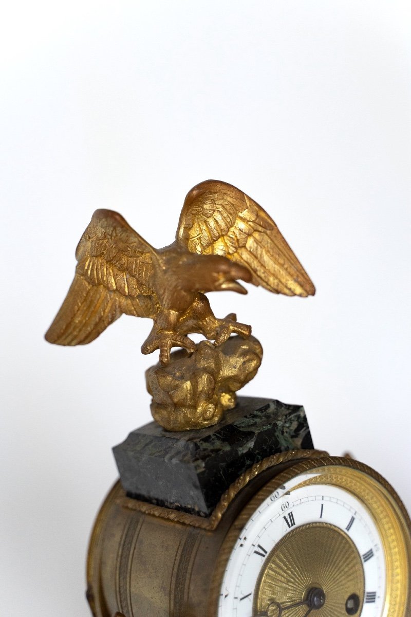 Orologio con pendolo da tavolo antico-photo-3