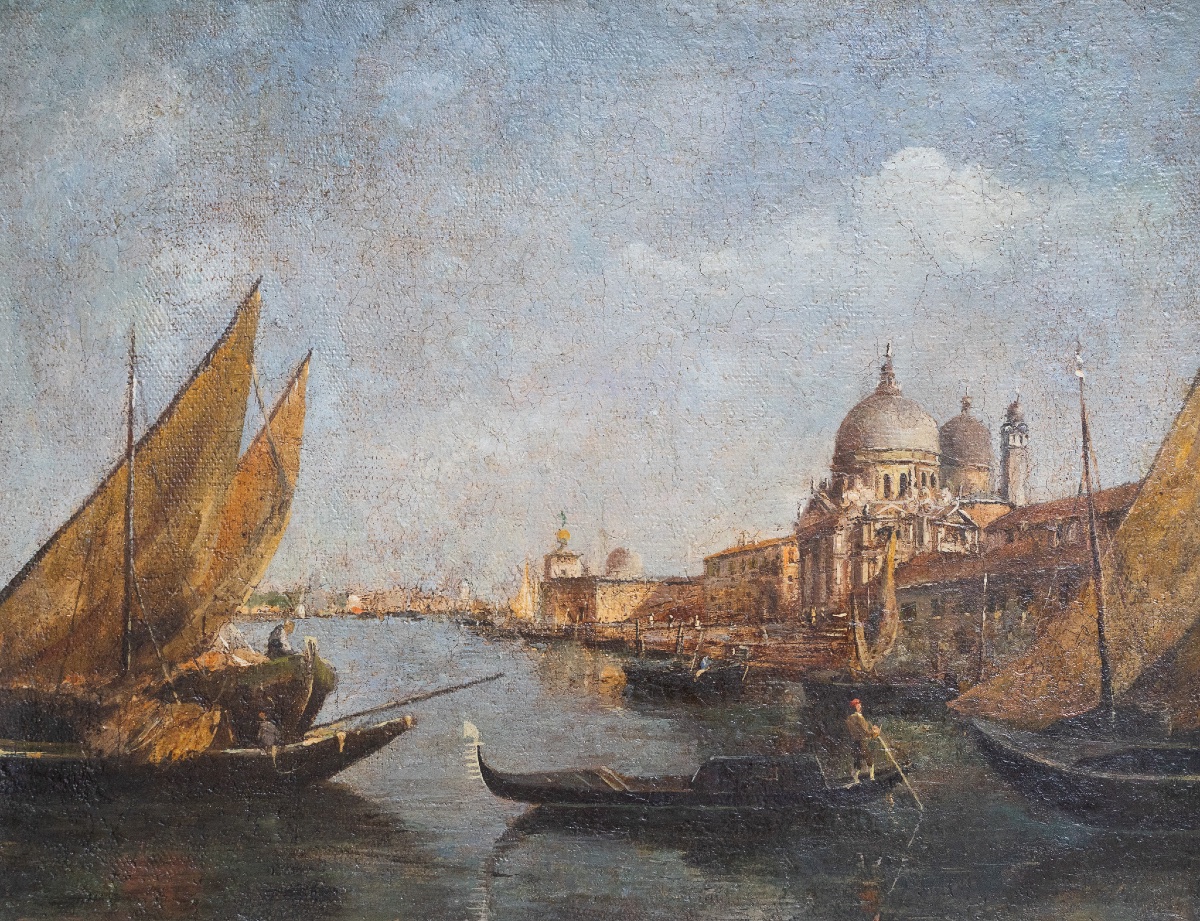 Coppia di vedute di Venezia – Fine XVIII / inizi XIX secolo-photo-3