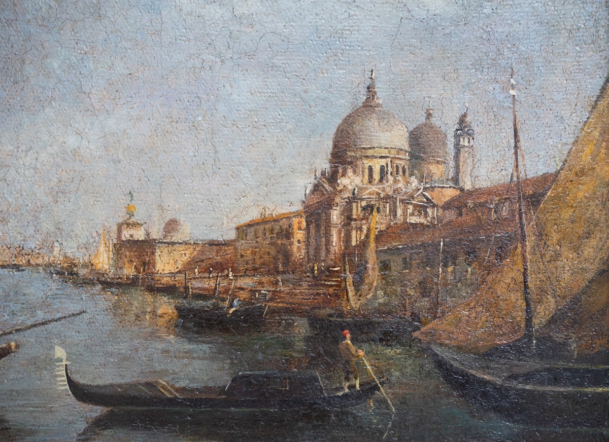 Coppia di vedute di Venezia – Fine XVIII / inizi XIX secolo-photo-4