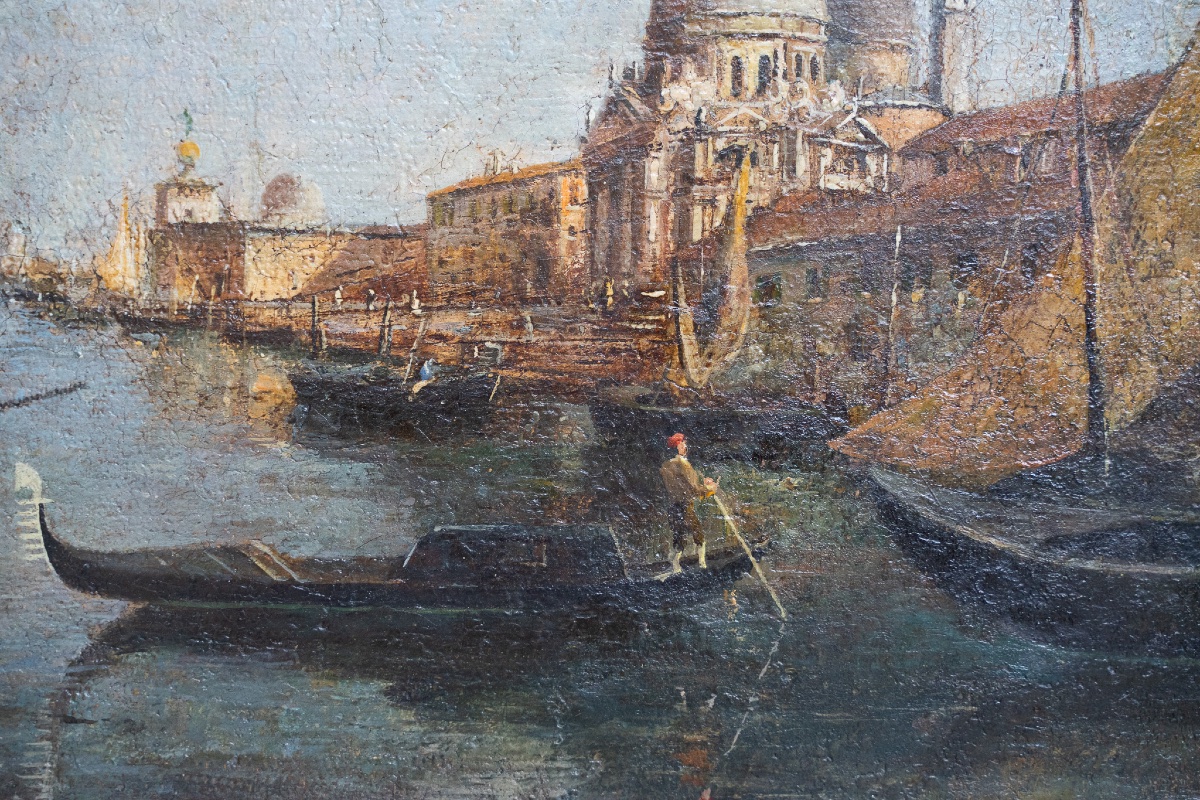 Coppia di vedute di Venezia – Fine XVIII / inizi XIX secolo-photo-1